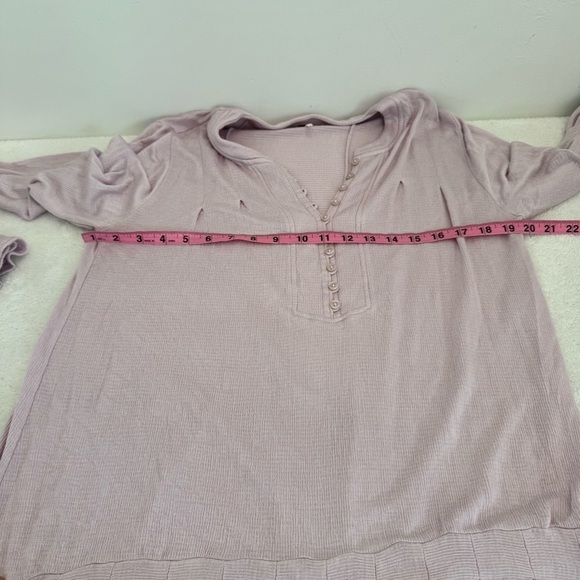 Free People‎ Your Girl Tunic Mini Dress Lavender M - Picture 9 of 10